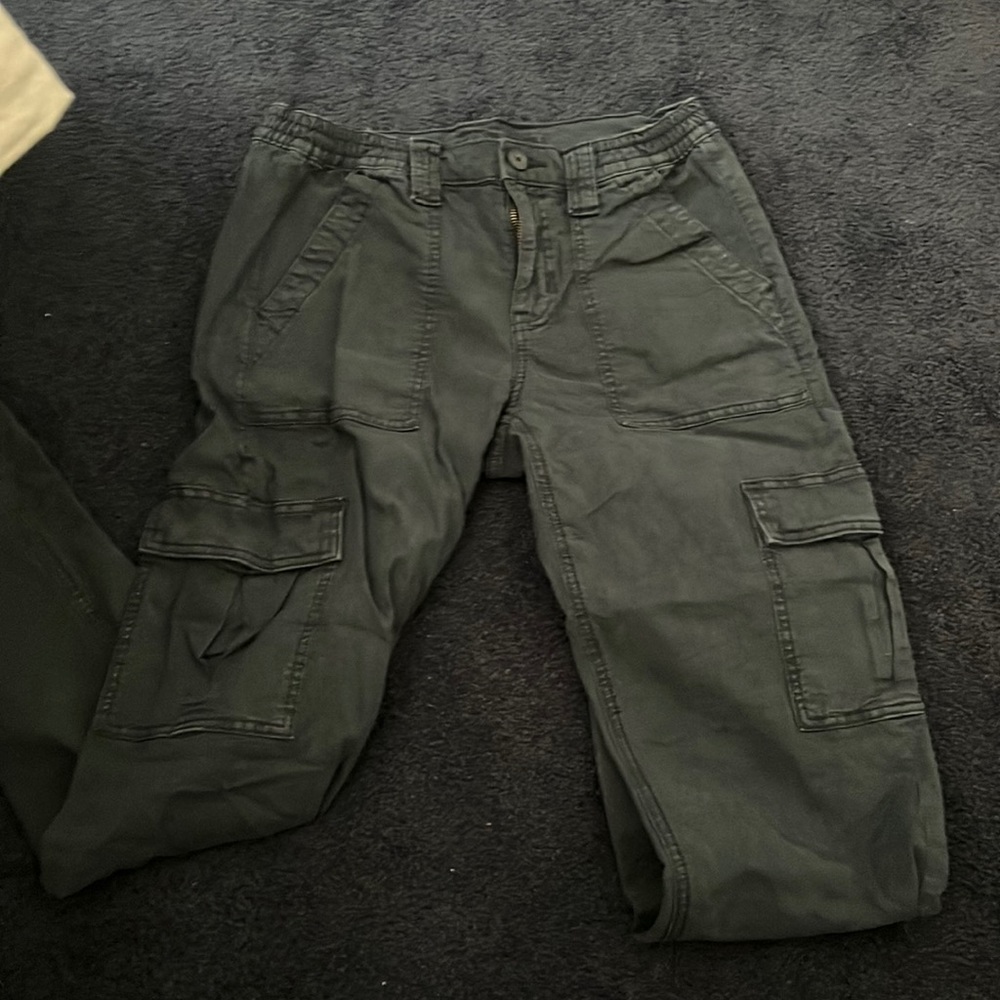 Navy Blue Cargo Pants